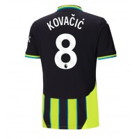 Manchester City Mateo Kovacic #8 Vonkajší futbalový dres 2024-25 Krátky Rukáv